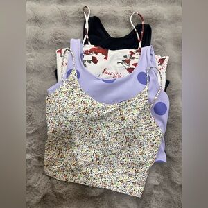 Brand new Amazon Tank top bra bundle set of 4 Size S/M